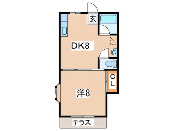 メゾン玉川の物件間取画像